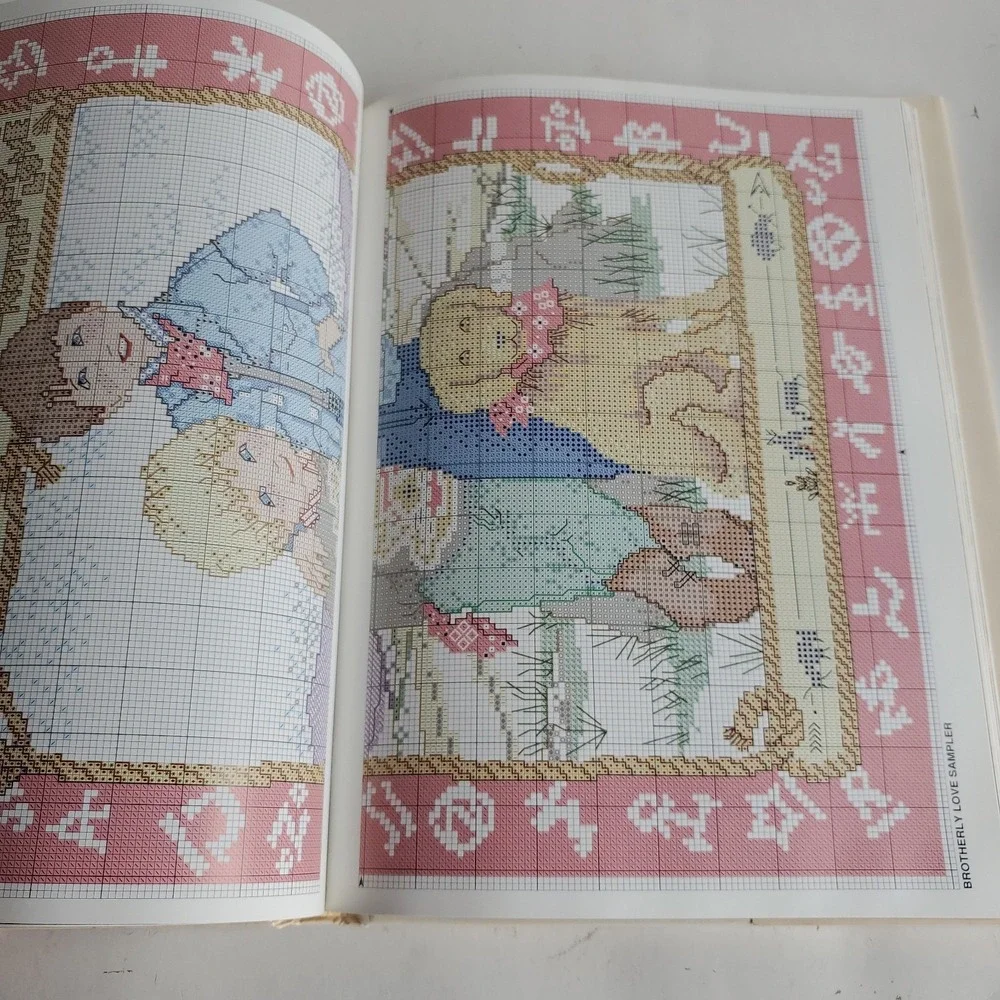 Mary Engelbreit Cross-Stitch for All Seasons Make a Wish HB HC NOS